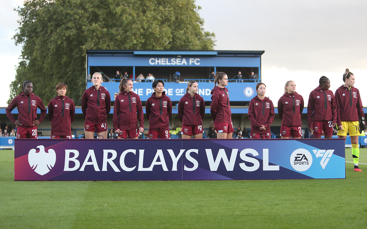 Women's team v Chelsea
