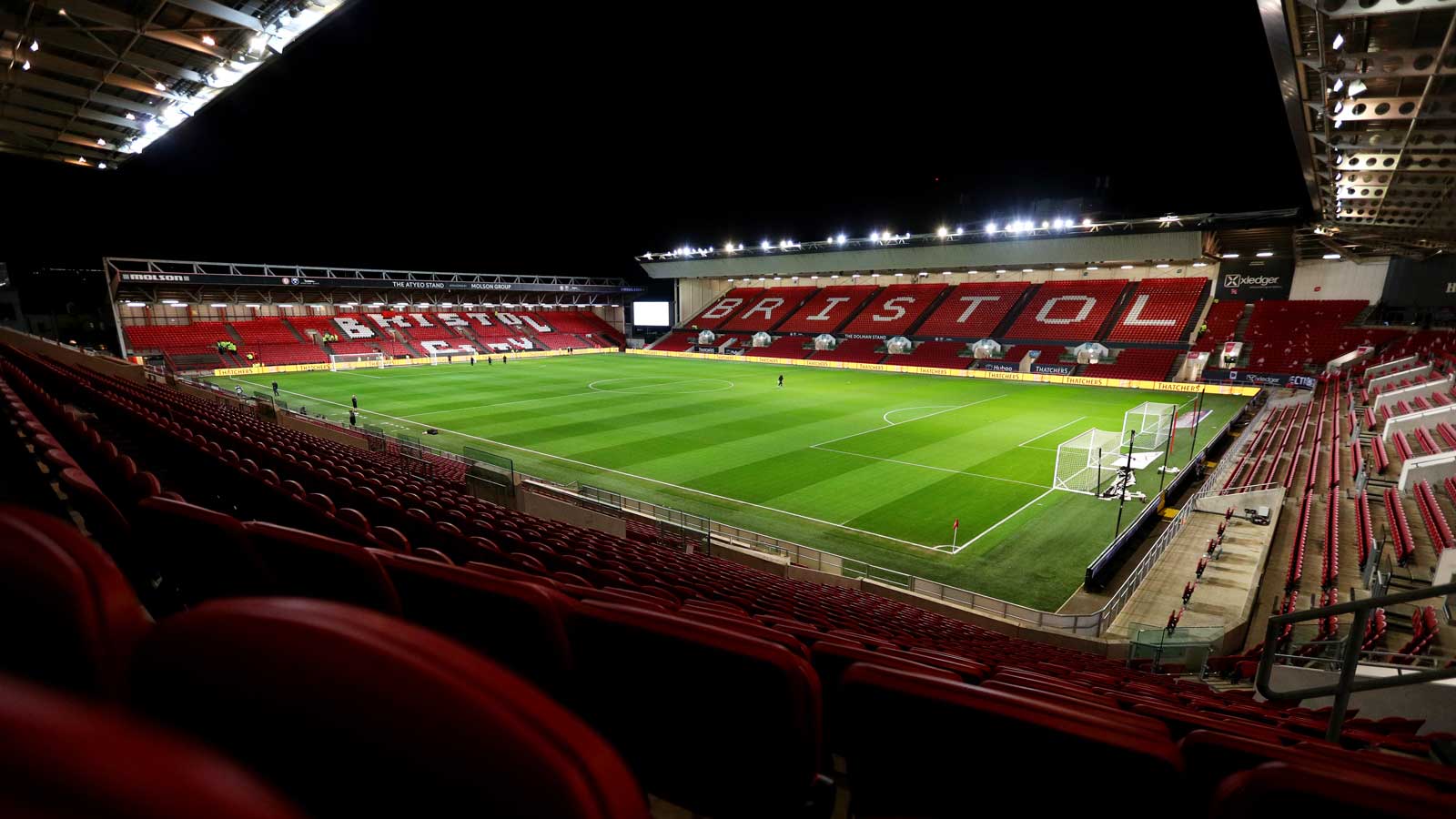 Bristol City's Ashton Gate stadium