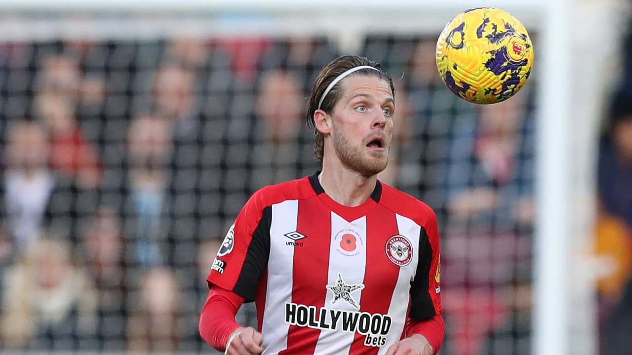 Mathias Jensen is a key player for the Bees