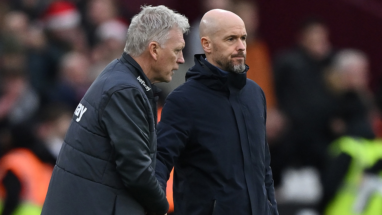 David Moyes and Erik Ten Hag