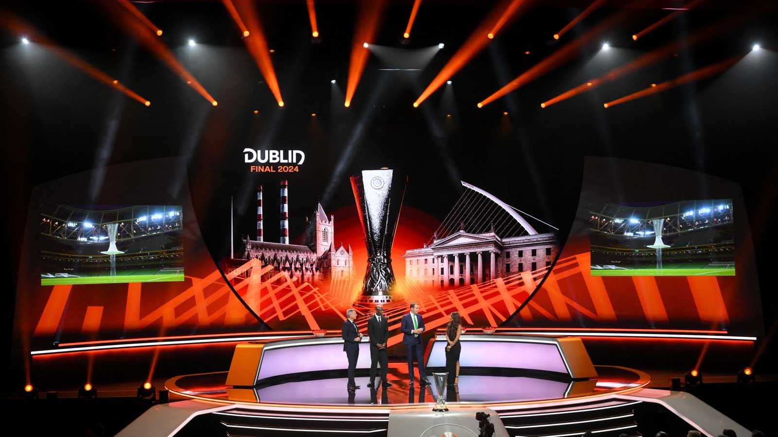 The stage for the Europa League draw