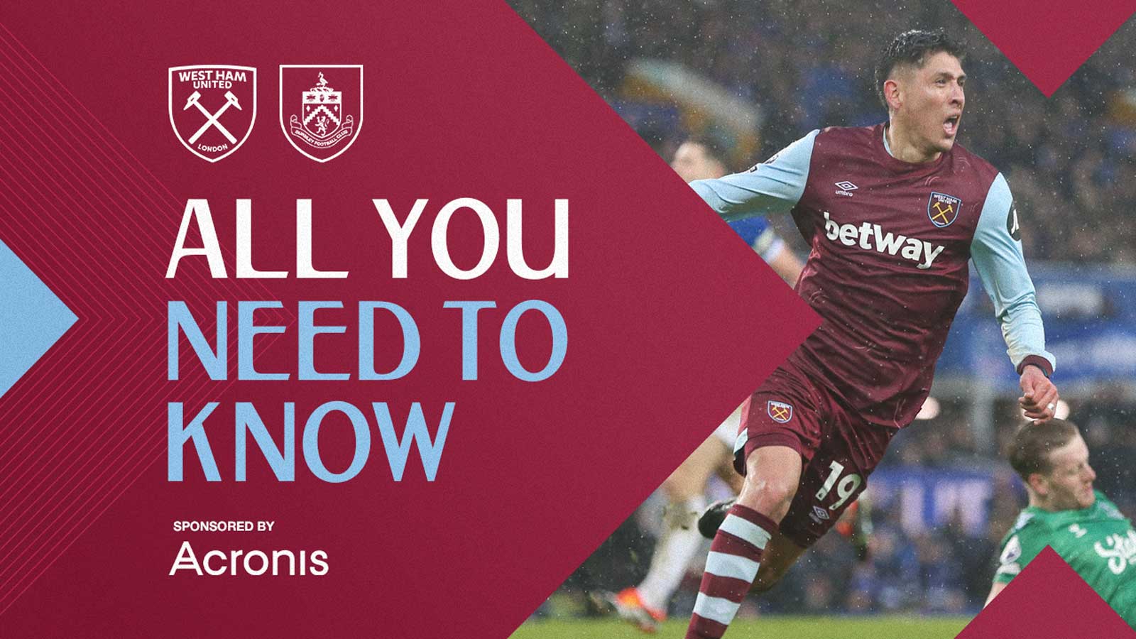 West Ham United v Burnley, All You Need To Know