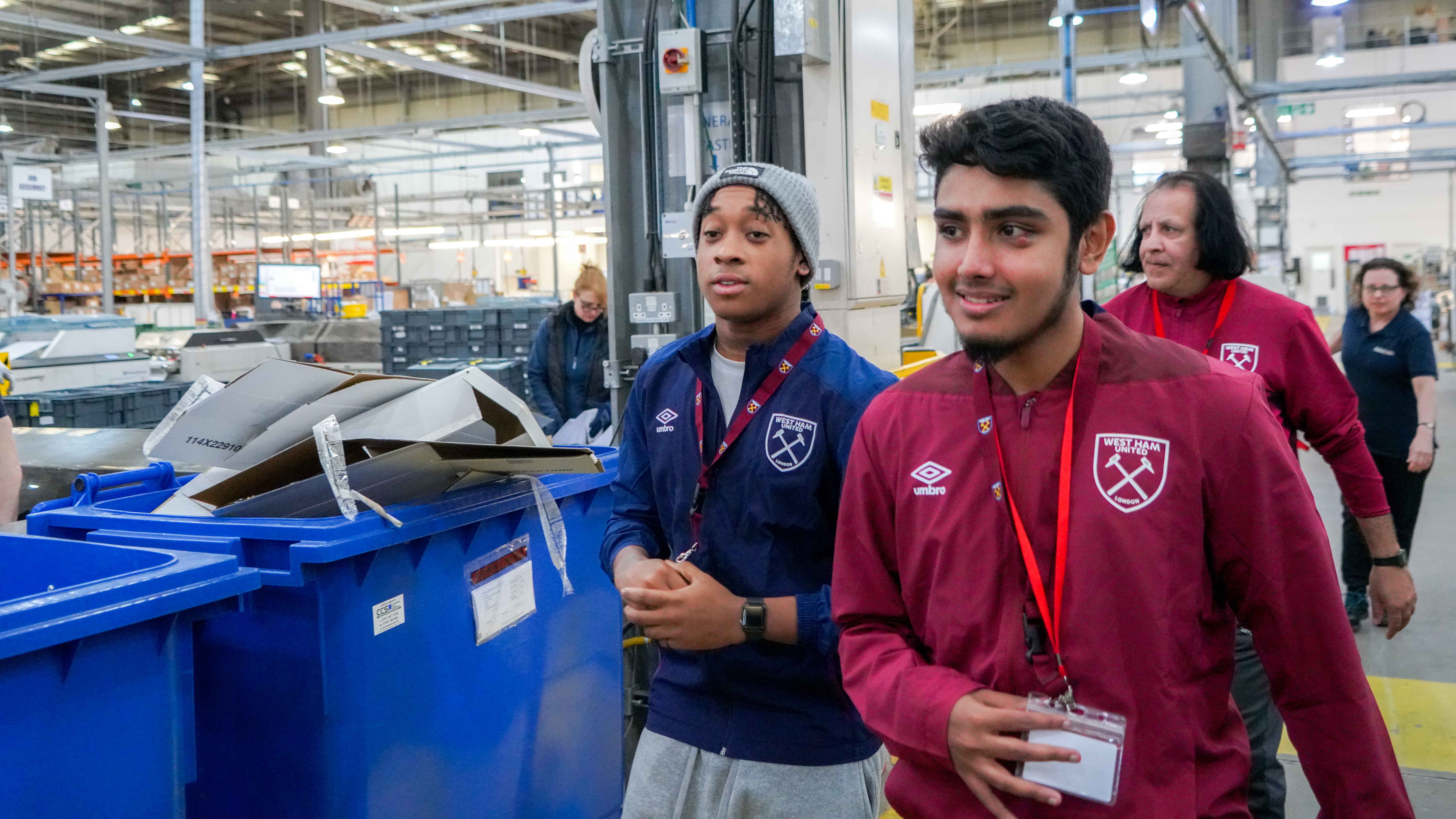 WHU Foundation Get Started In Printing participants 