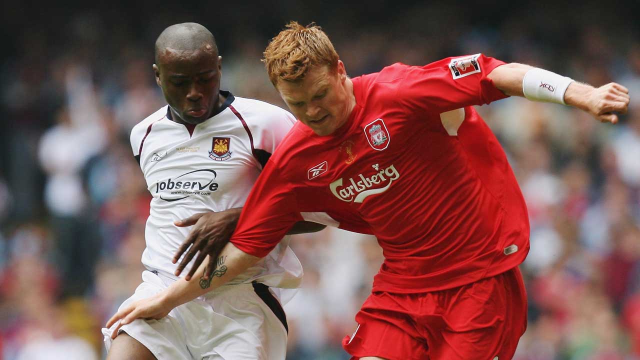 Nigel Reo-Coker in action during the 2006 FA Cup final