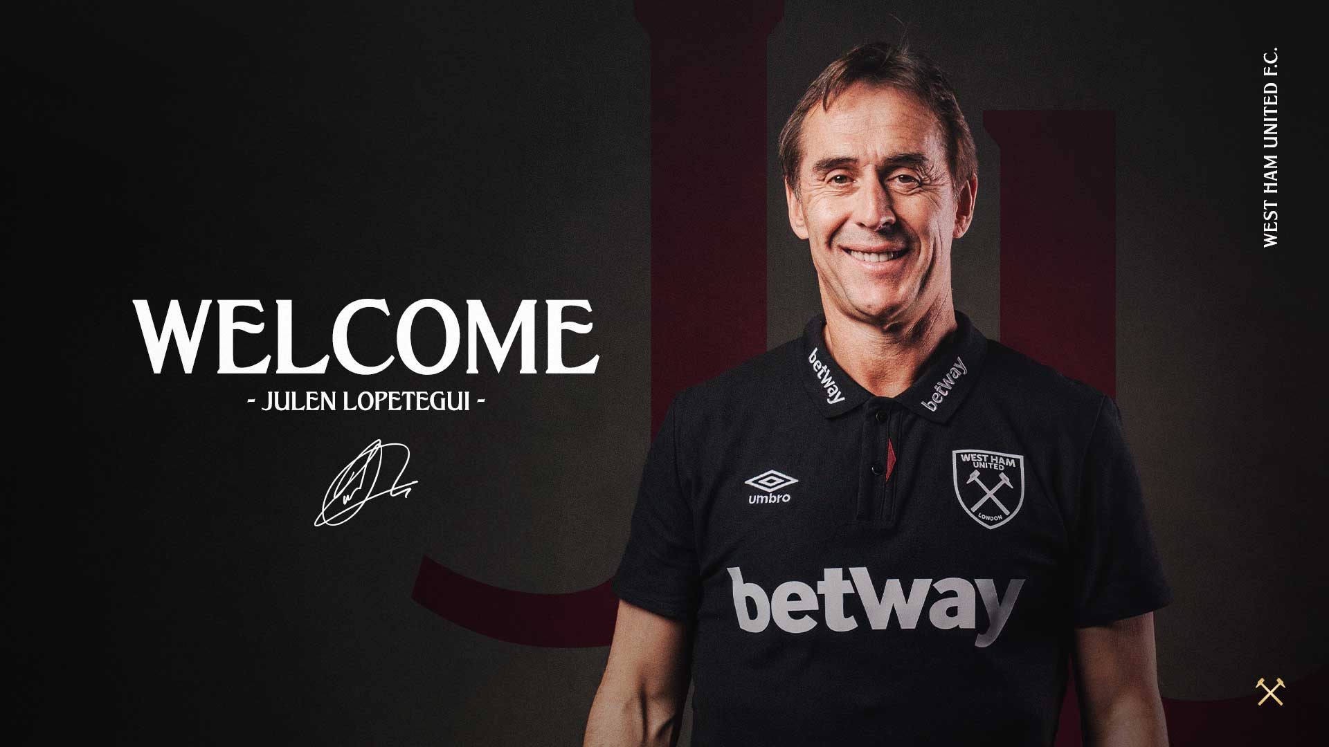 Julen Lopetegui appointed West Ham United Head Coach | West Ham United F.C.