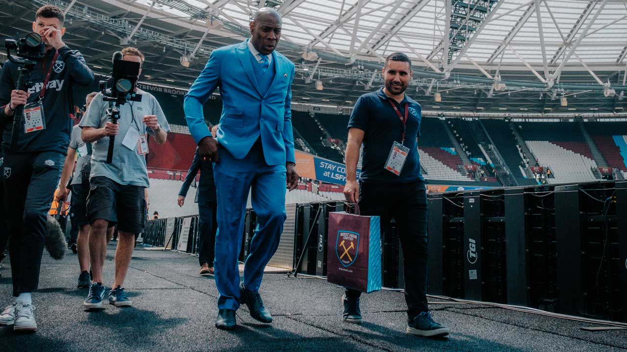 Frank Bruno at London Stadium