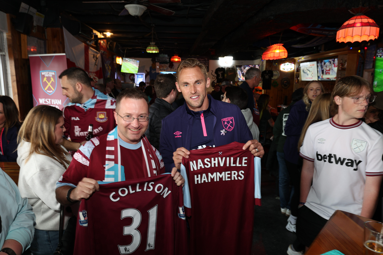 Jack Collison with Nashville Hammers