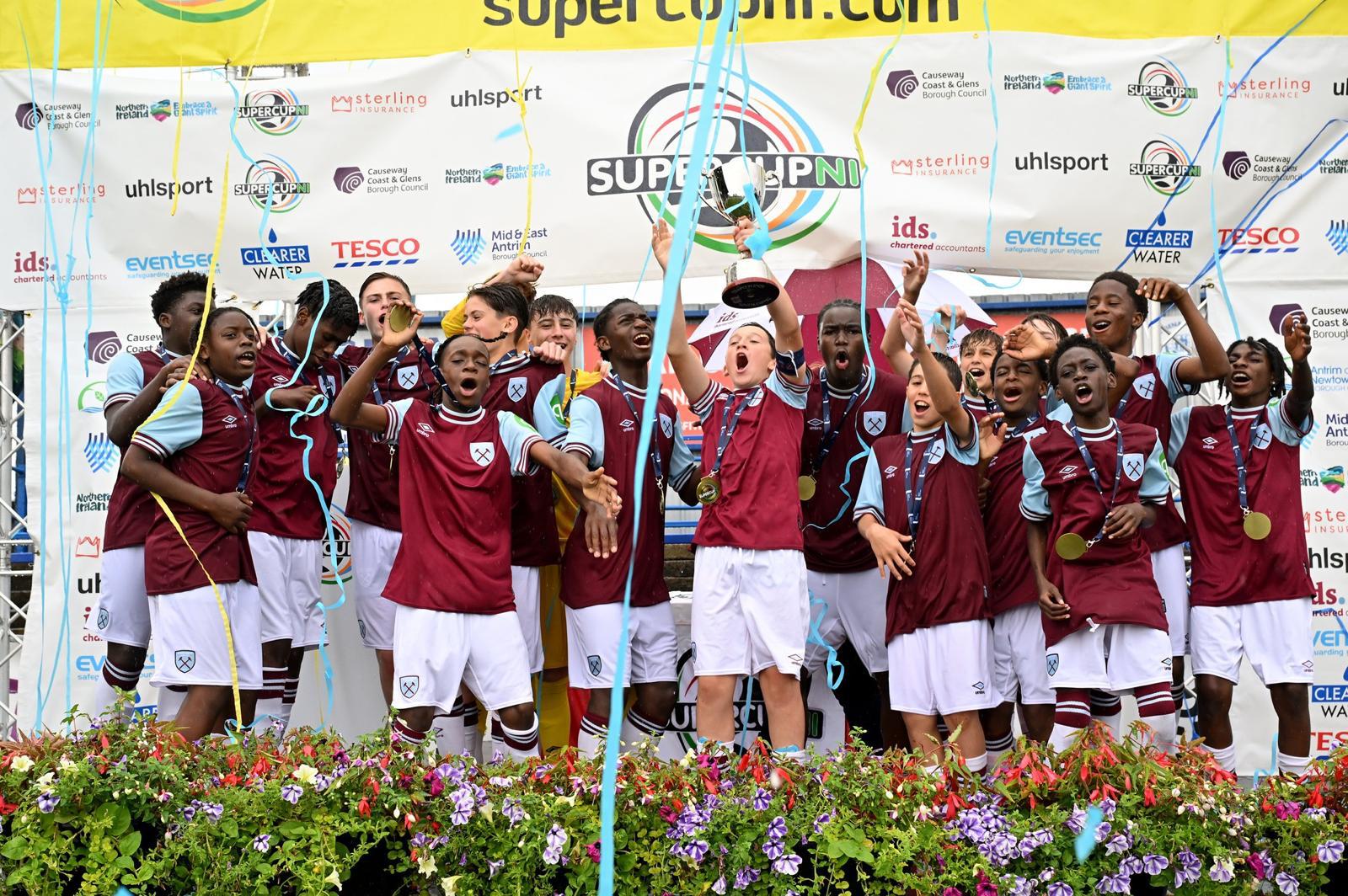 West Ham United U14s at SuperCupNI