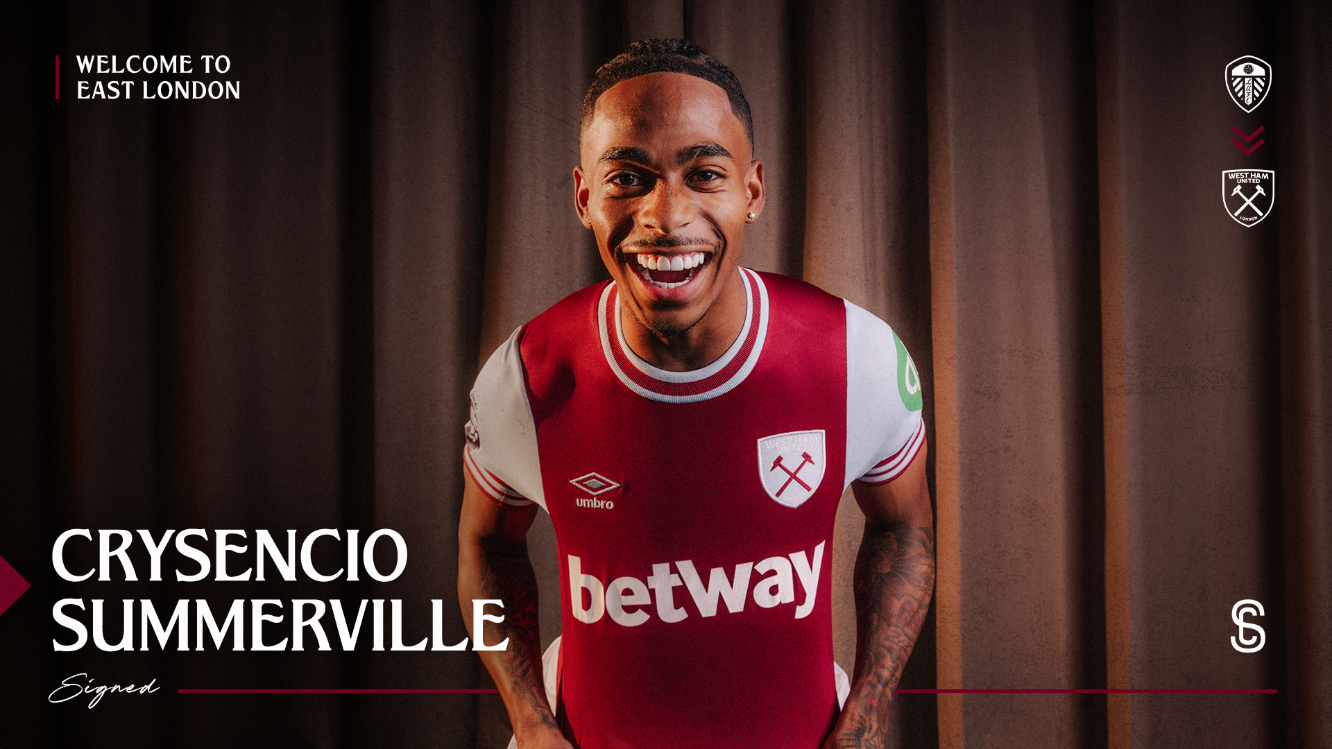 West Ham United complete Crysencio Summerville signing | West Ham United F.C.