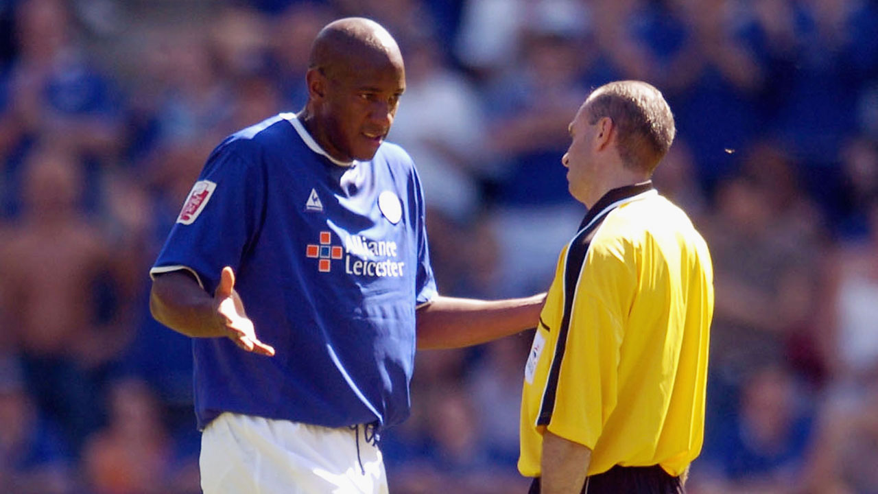 Both Rufus Brevett and Dion Dublin fell foul of referee Mike Ryan