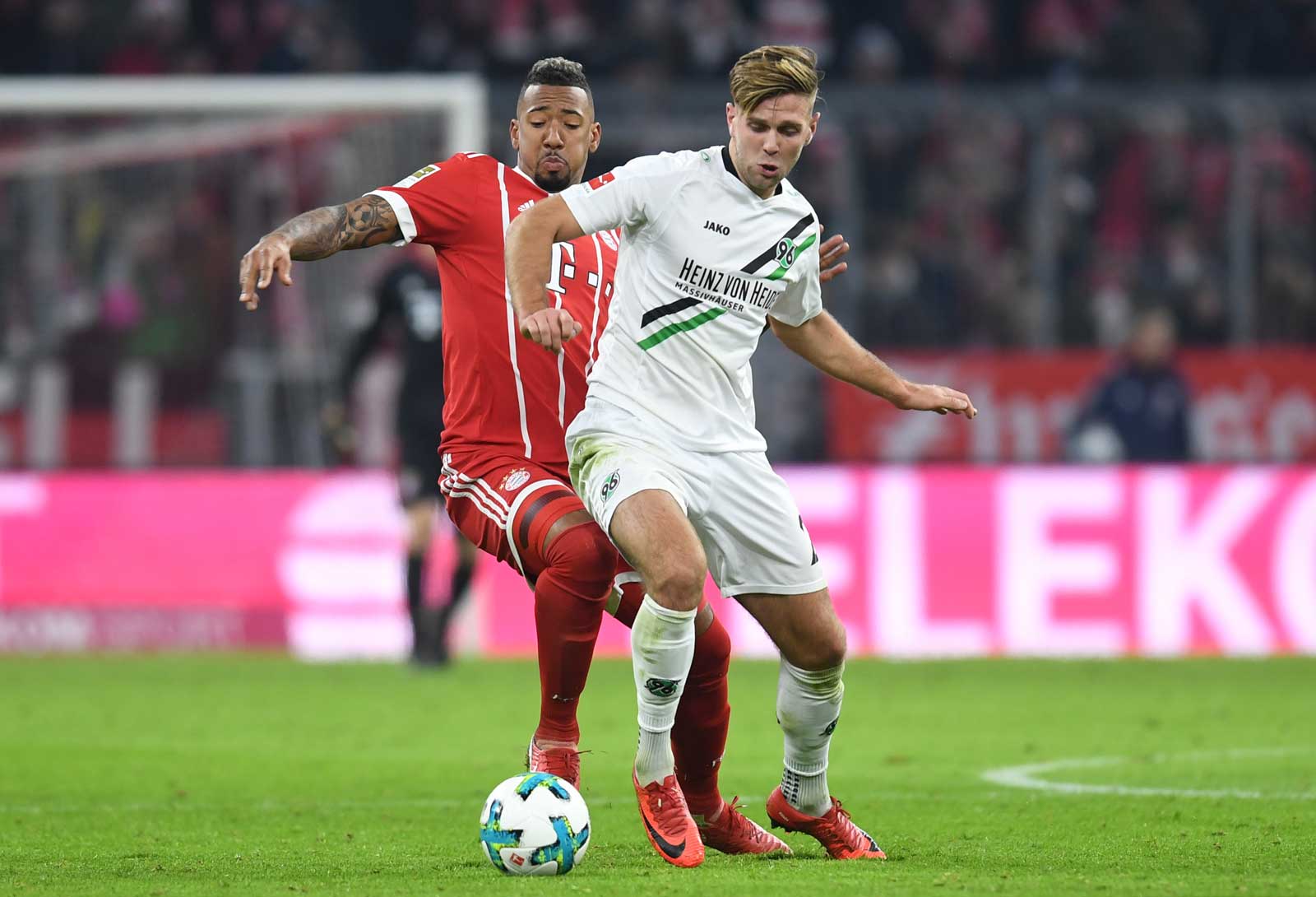 Niclas Füllkrug in action for Hannover