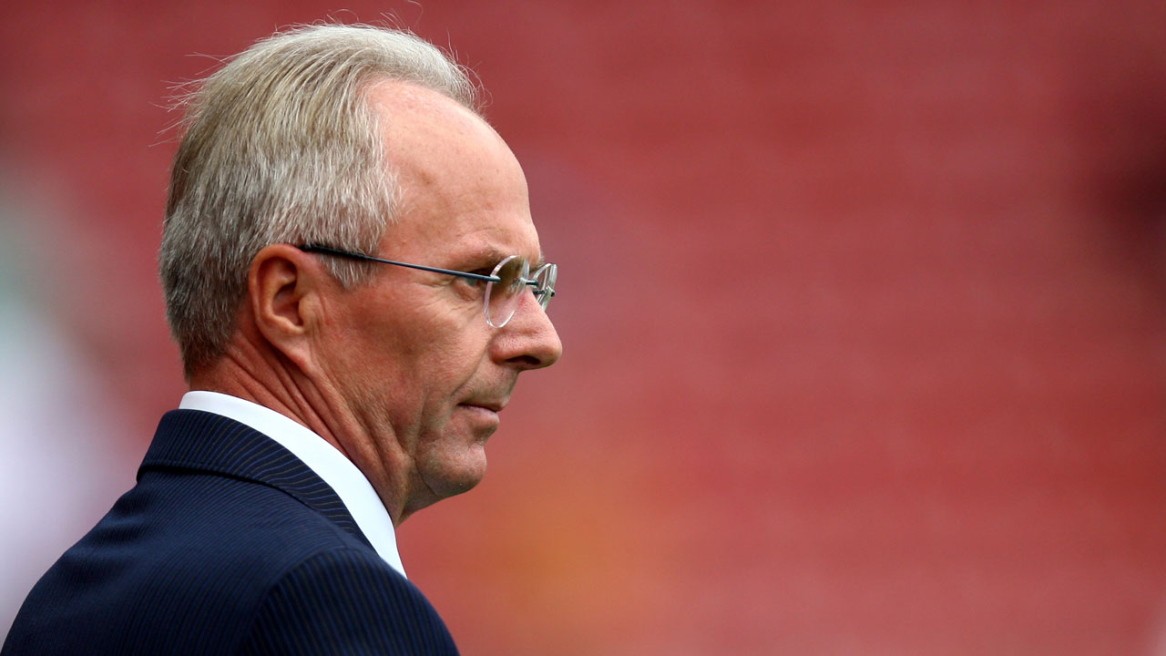 Sven-Göran Eriksson at the Boleyn Ground