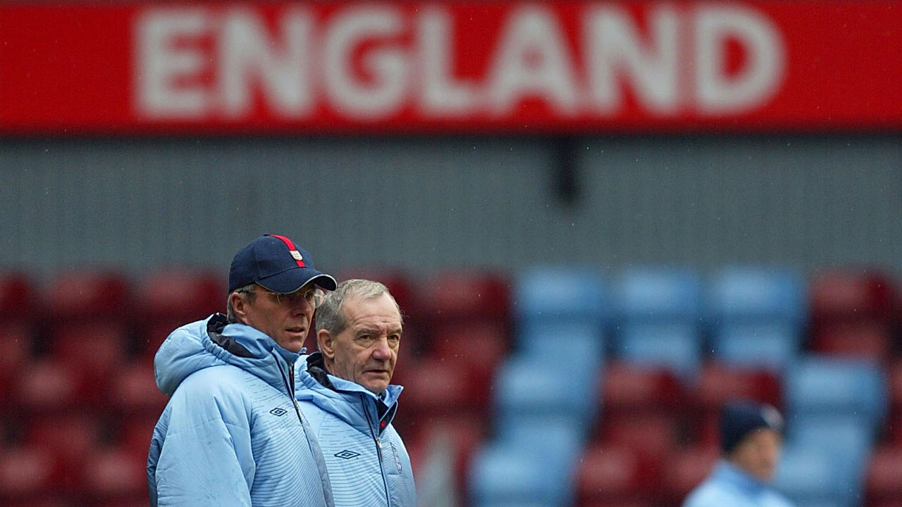 Sven-Göran Eriksson at the Boleyn Ground