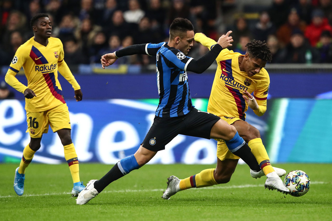 Jean-Clair Todibo in Barcelona colours