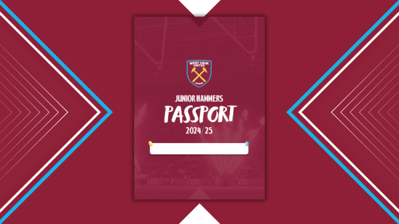 Junior Hammers passport