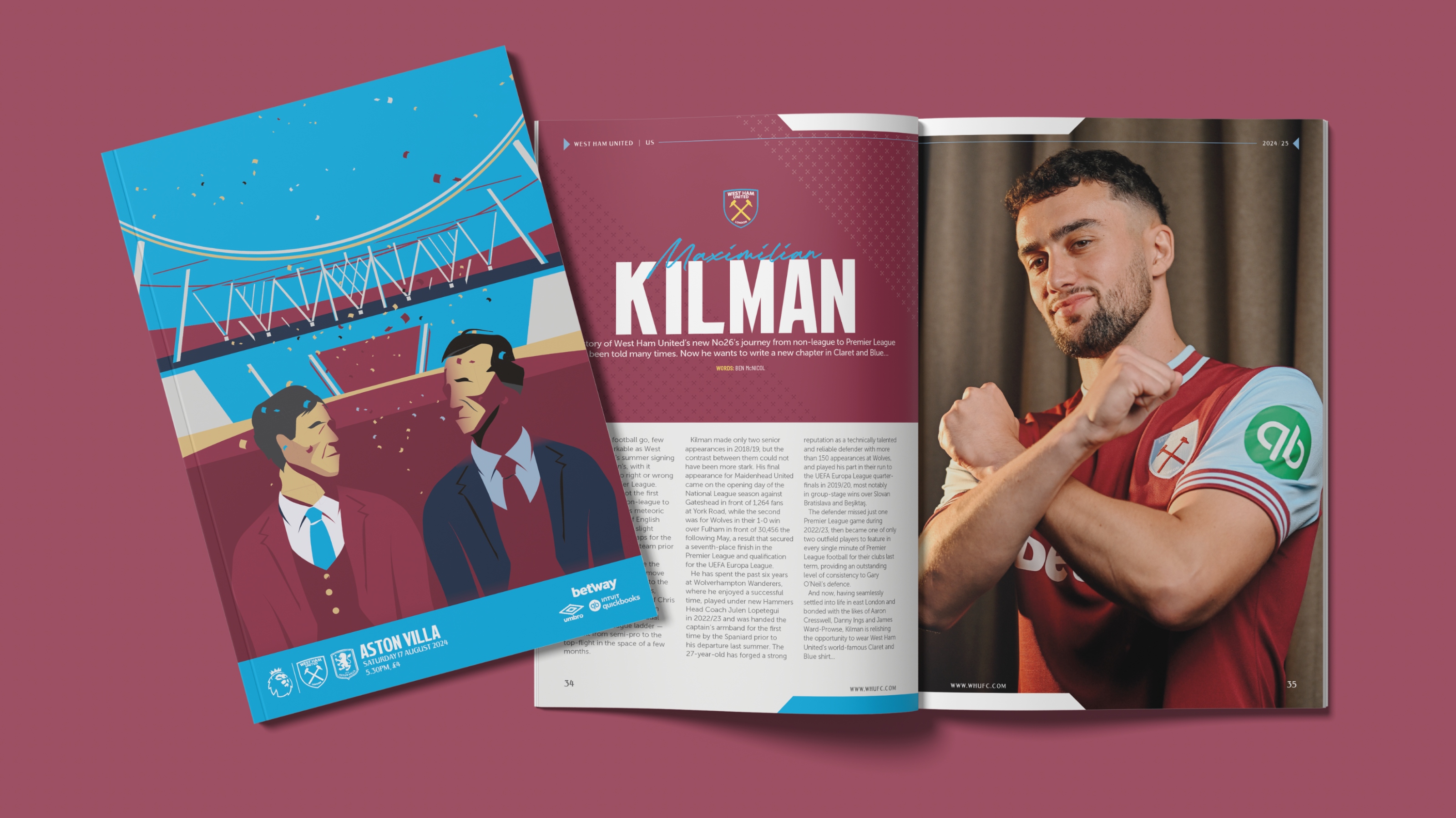 Aston Villa programme