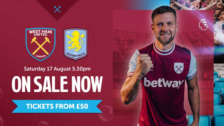 Aston Villa ticket promo