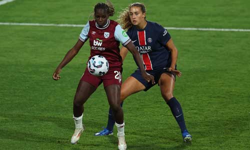 West Ham women in action