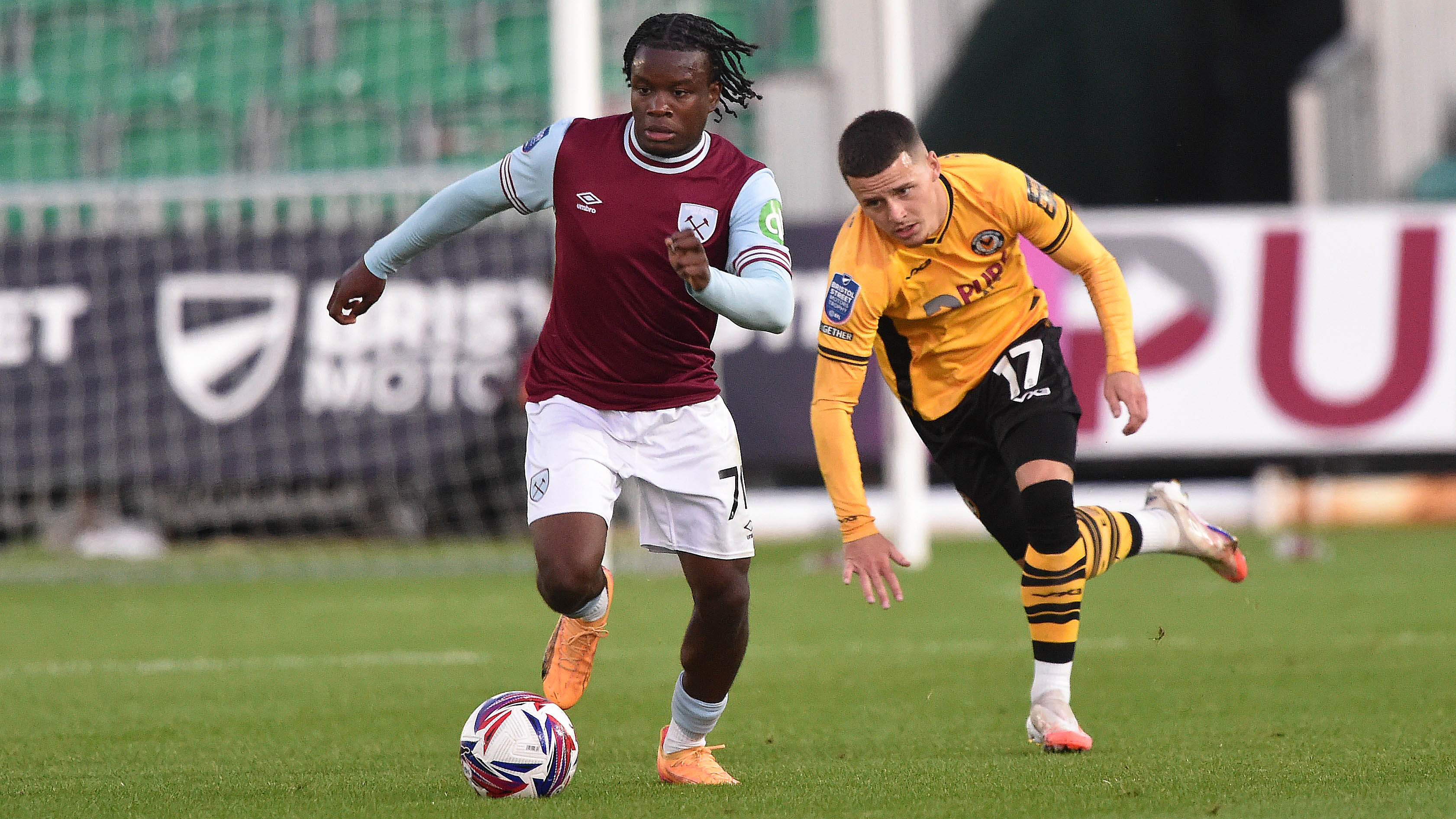 Newport County v West Ham United U21s