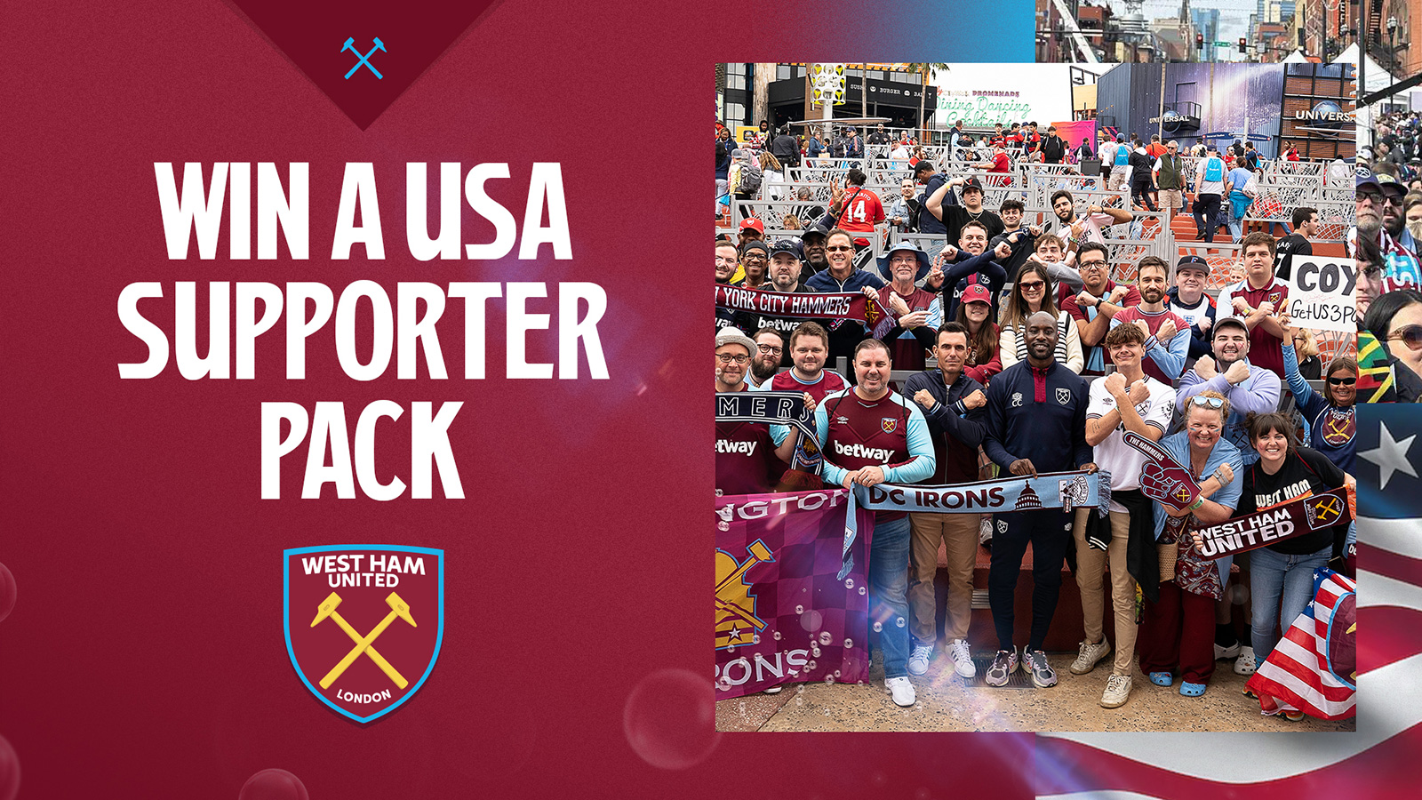 Win a USA Supporter Pack