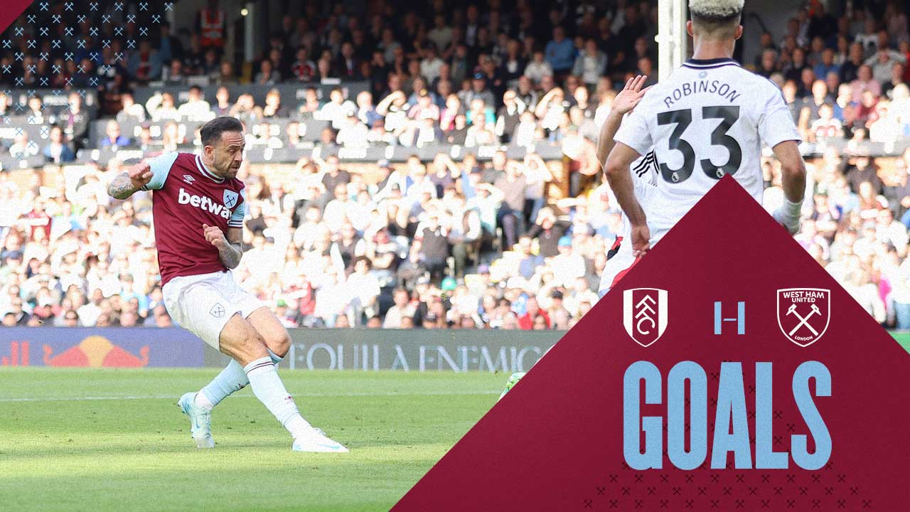 Danny Ings scores West Ham United's equaliser at Fulham