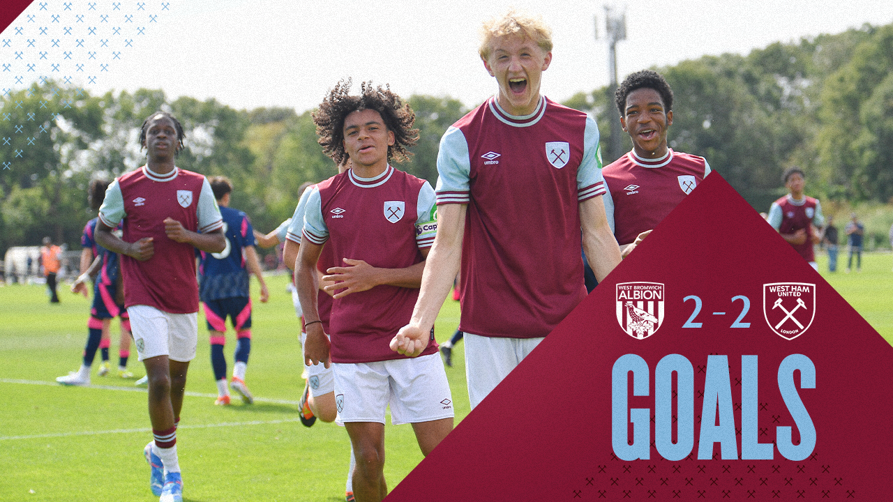 West Bromwich Albion U18s 2-2 West Ham United U18s