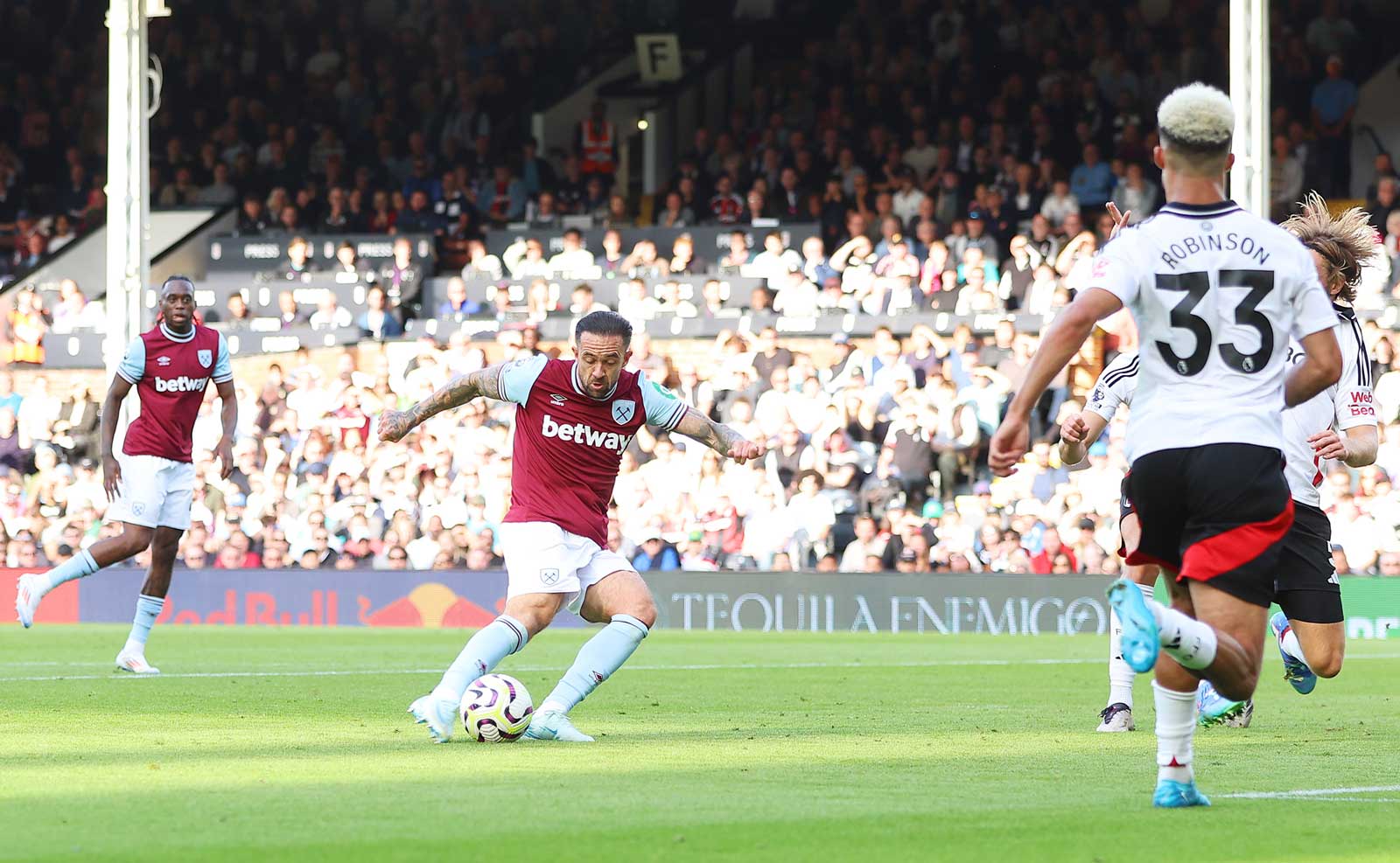 Danny Ings scores at Fulham