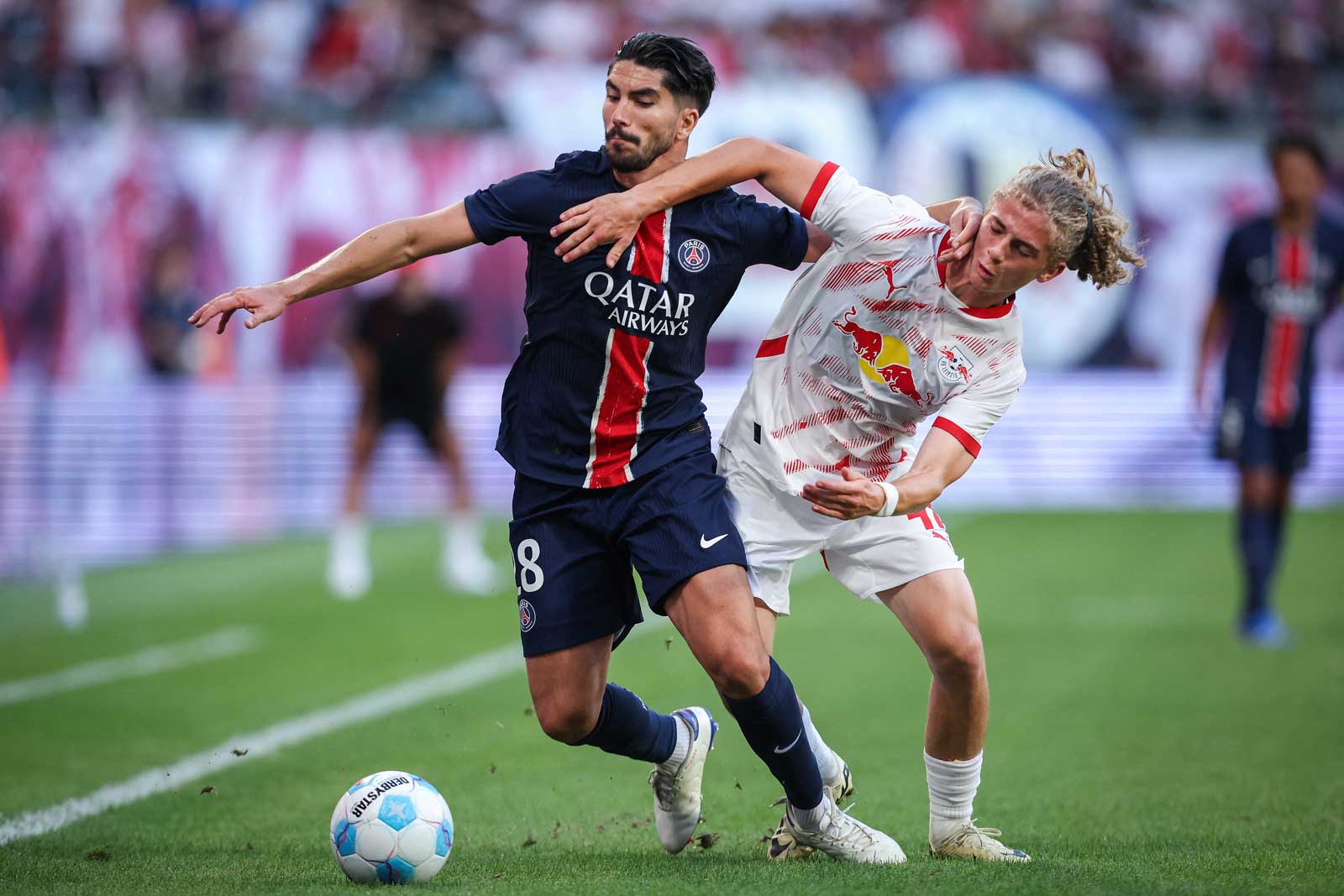 Carlos Soler in action for Paris Saint-Germain