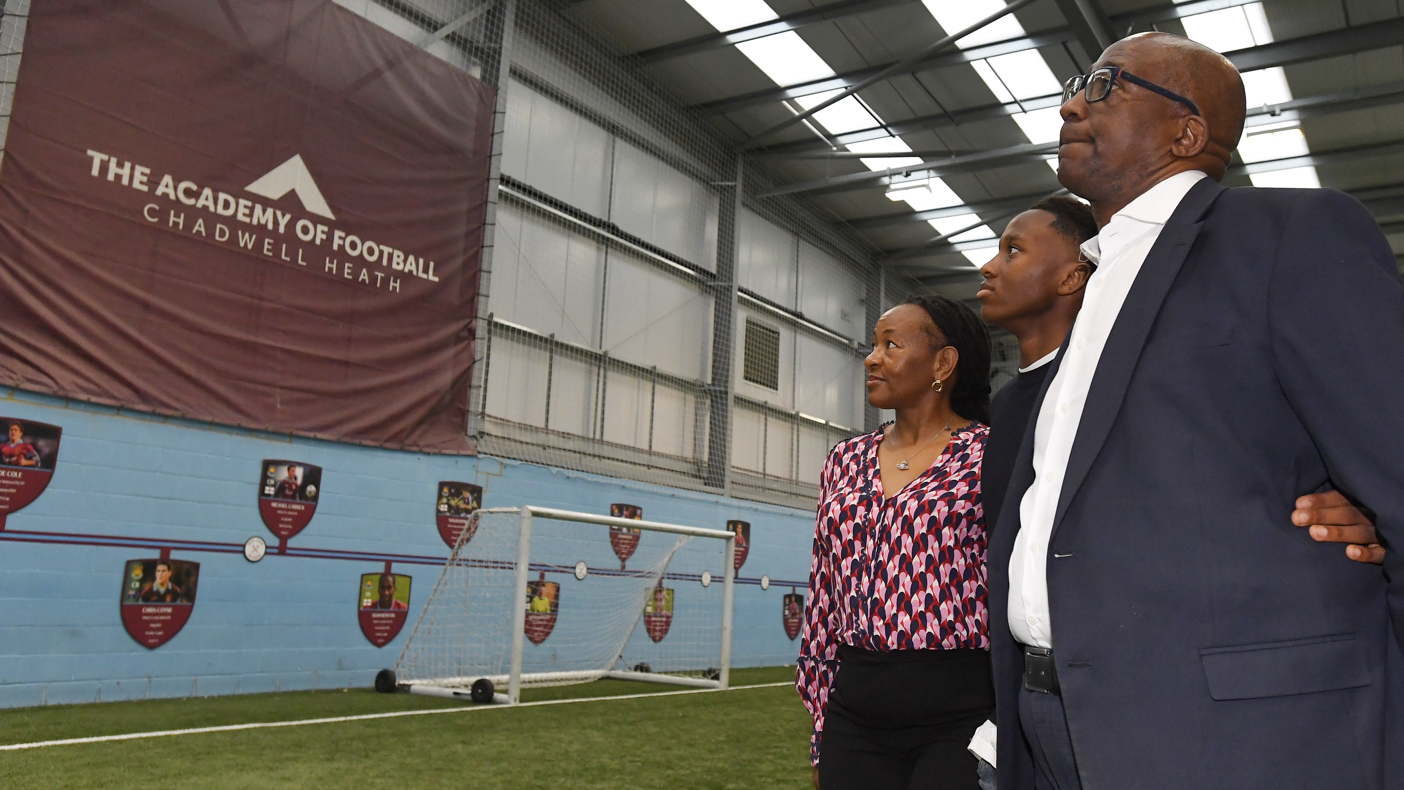 David Chigwada and family at Chadwell Heath