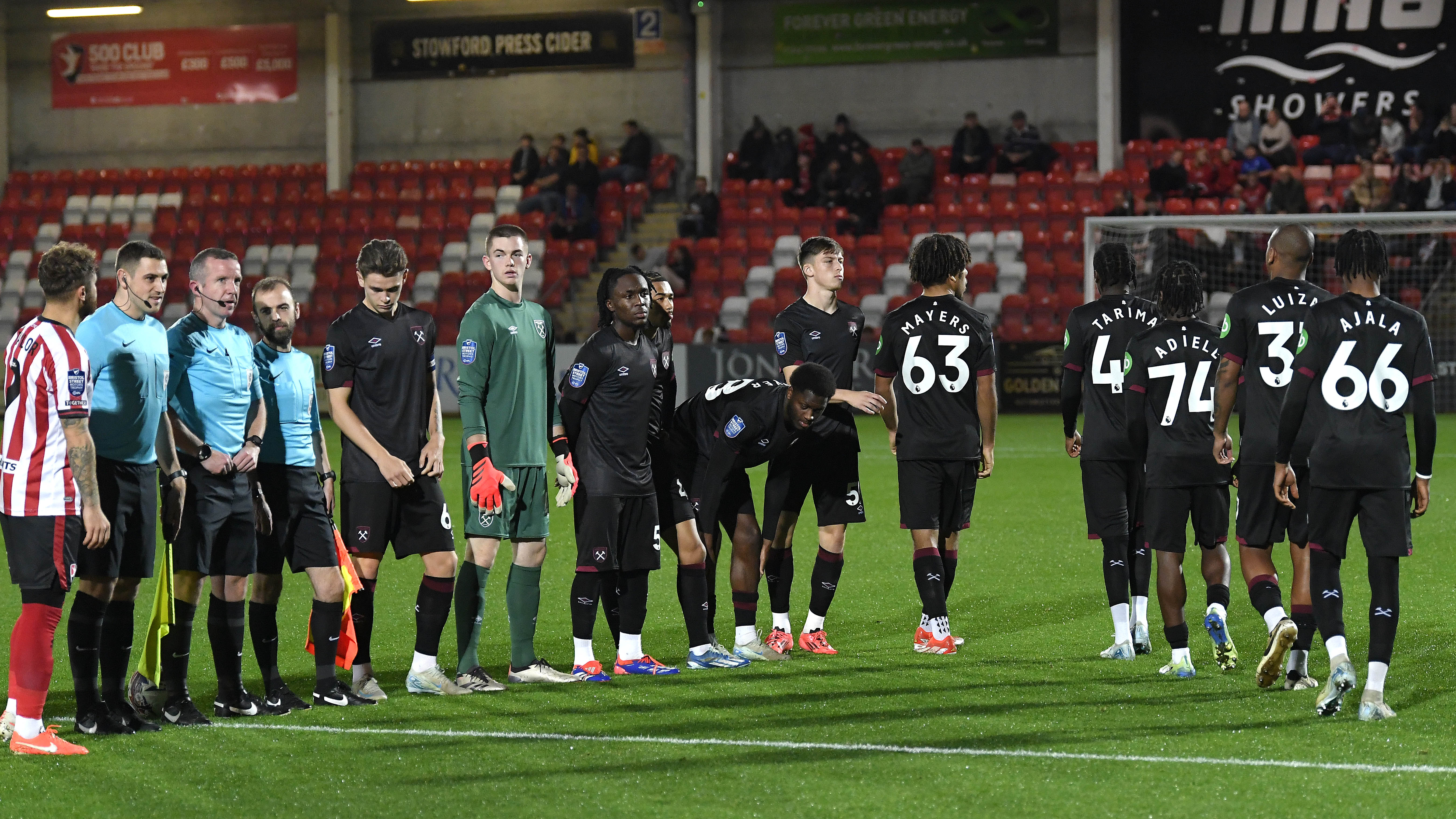 Cheltenham Town v West Ham United U21s