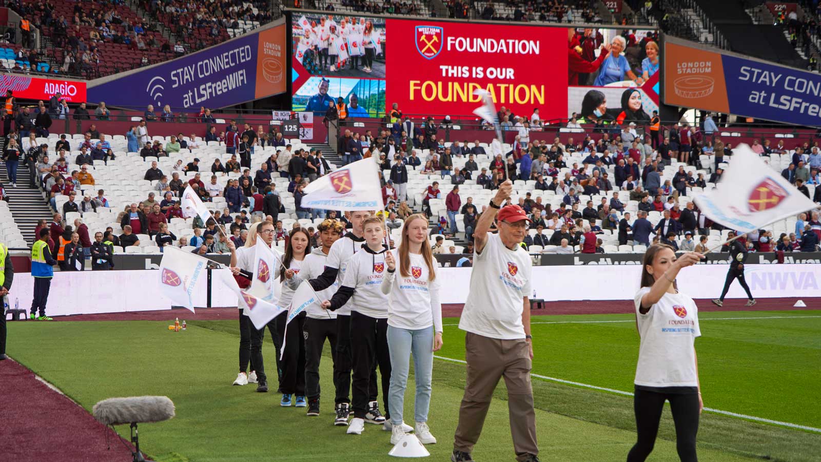 Our Guards of Honour at the Foundation awareness fixture