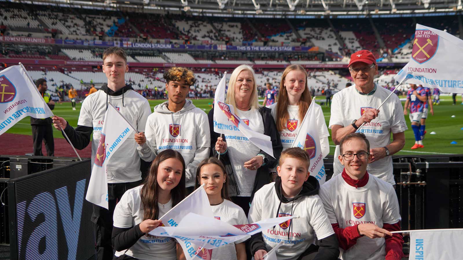 Foundatin participants for the Guard of Honour