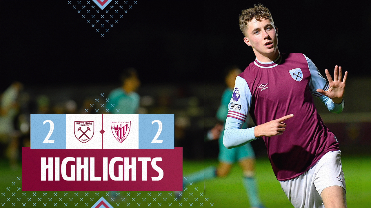 Highlights | West Ham United U21s 2-2 Athletic Club B