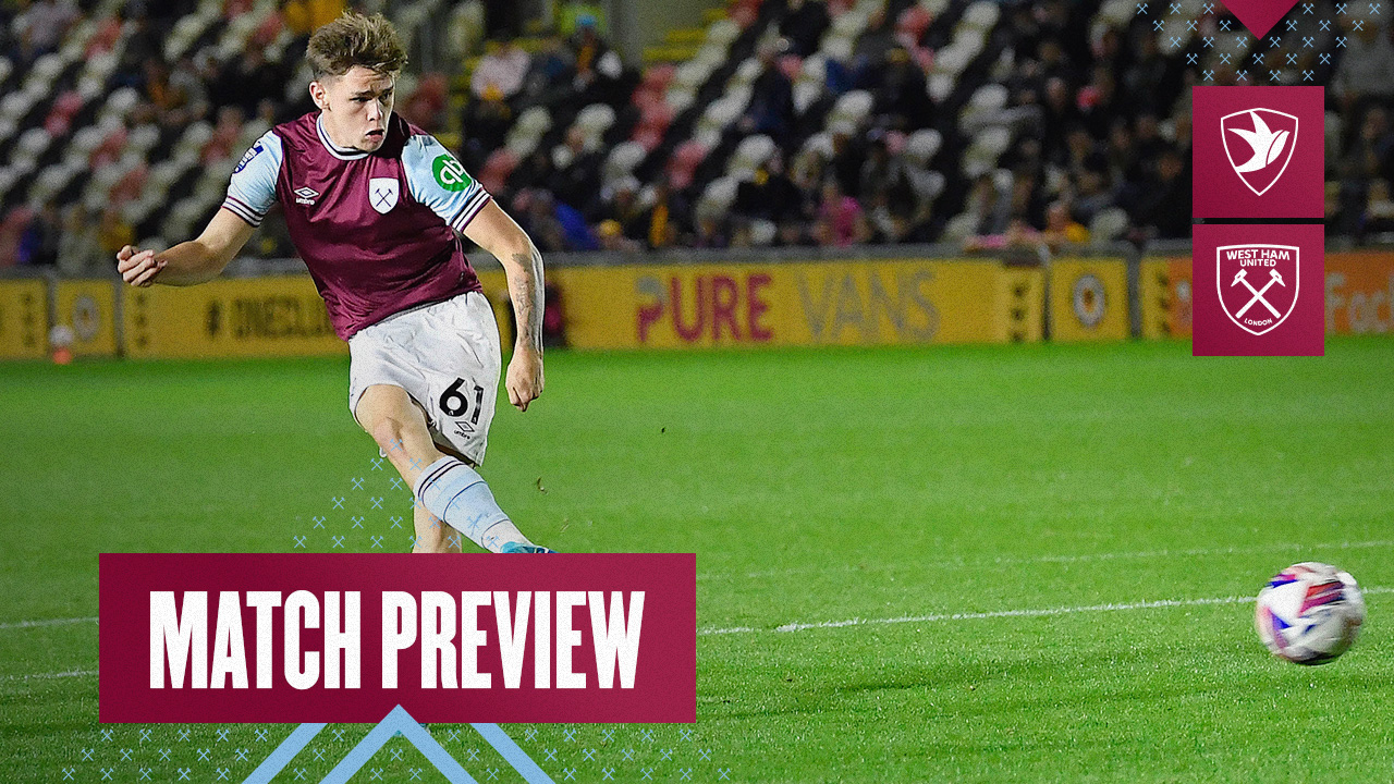 Preview | West Ham United U21s v Cheltenham U21s