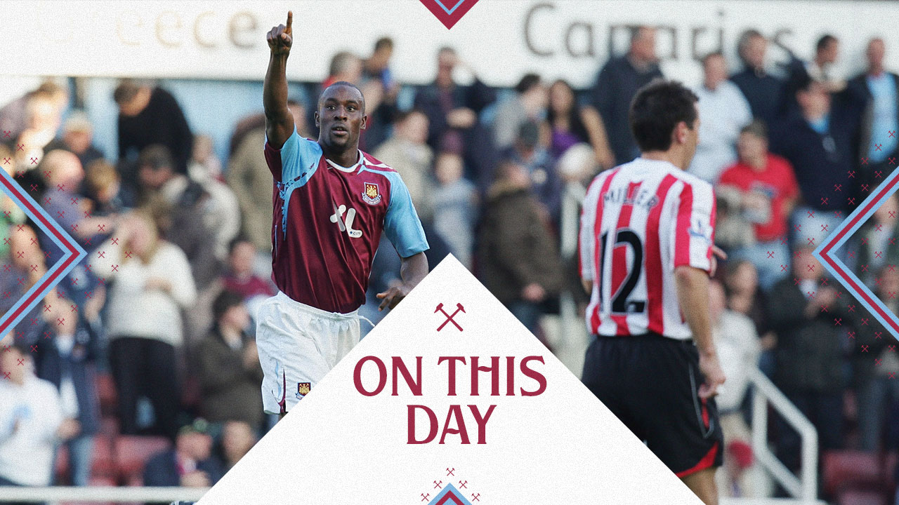 On This Day | Gordon own-goal helps Hammers sink Sunderland