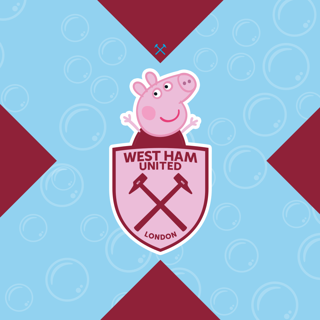 Peppa Pig x West Ham United