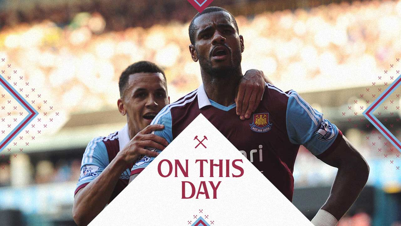 Ricardo Vaz Tê and Ravel Morrison celebrate at Spurs