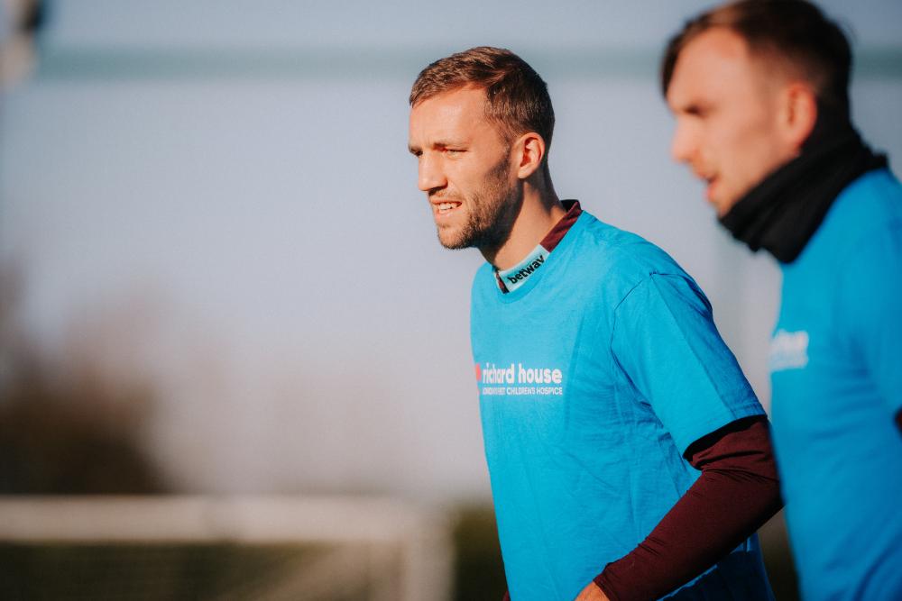 Tomáš Souček in training