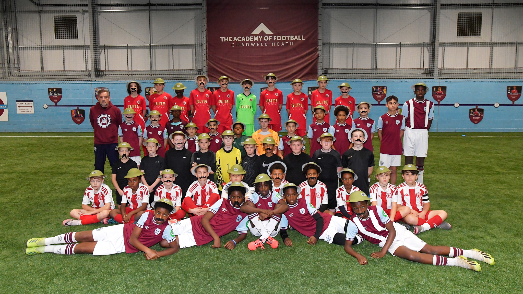 West Ham United U12s Christmas Truce project