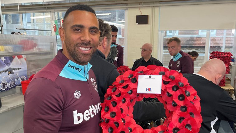 Anton Ferdinand at The Poppy Factory