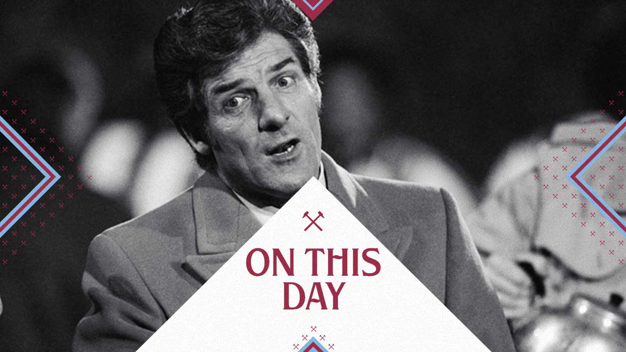 John Lyall in the early 1980s