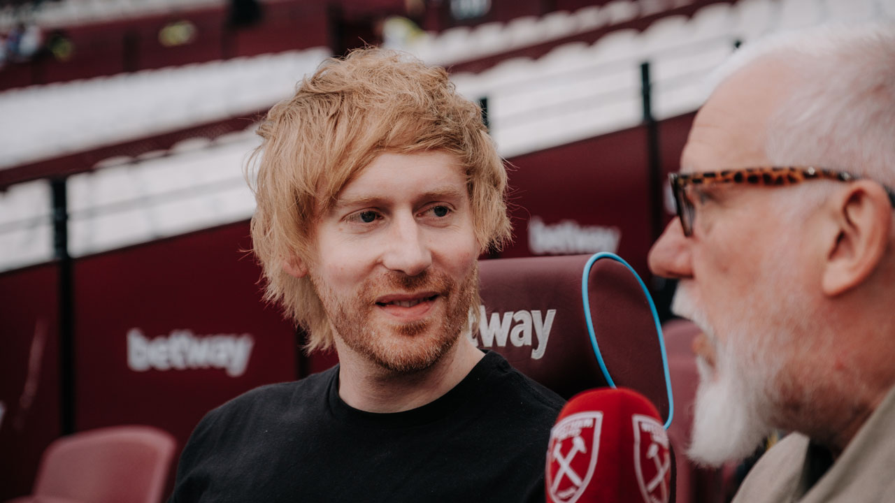 Mark Simmons and Mark Webster at London Stadium