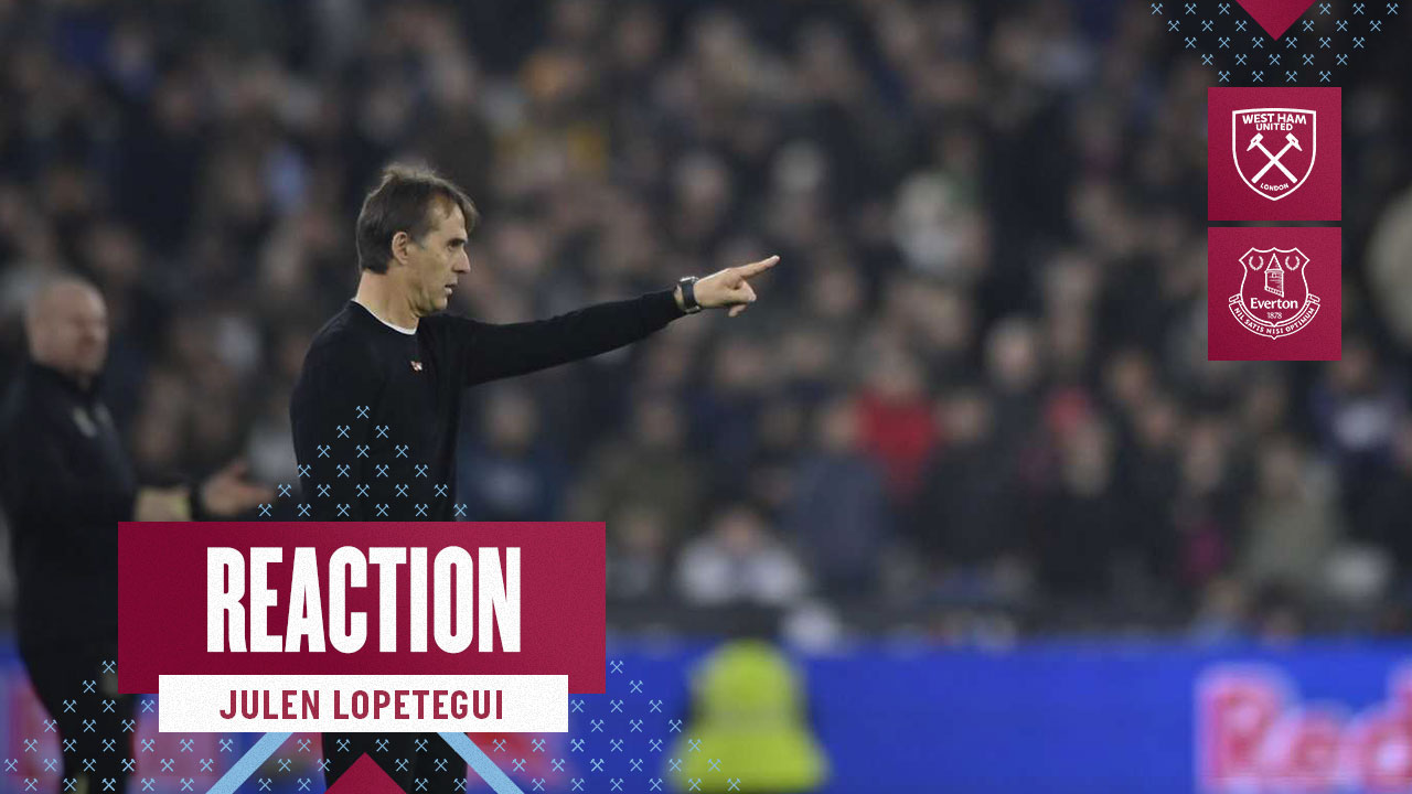 Julen Lopetegui post-Everton reaction