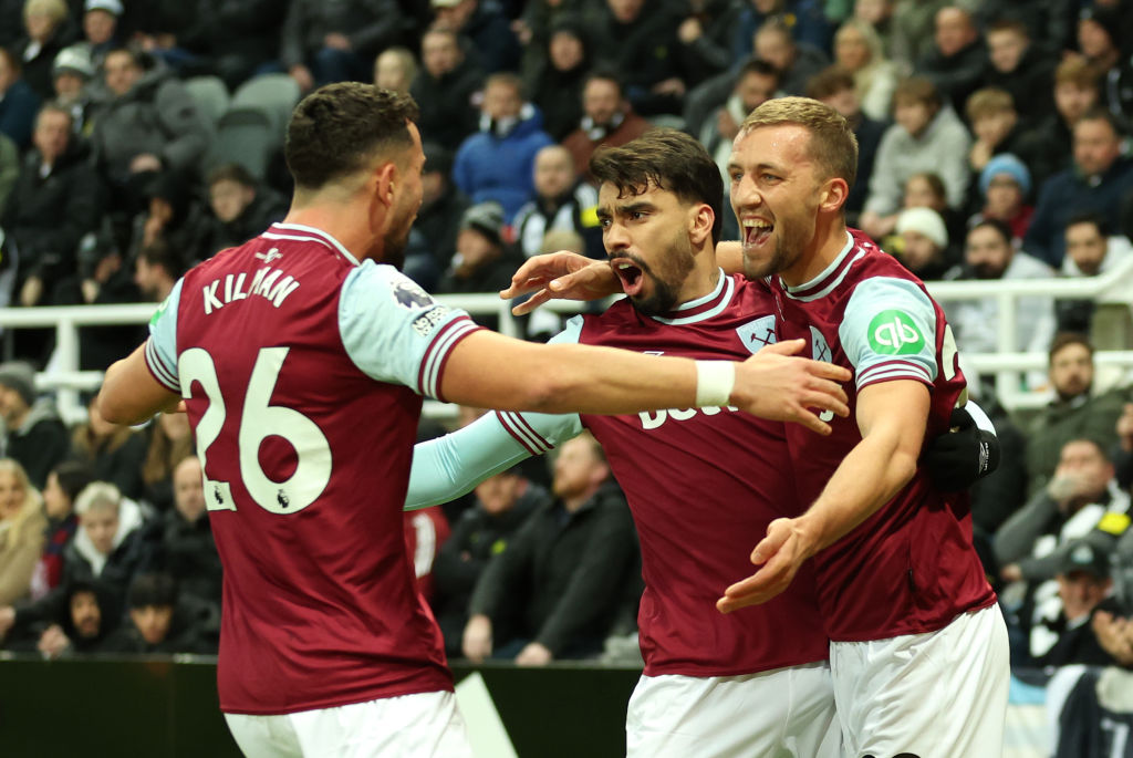 Maximilian Kilman celebrates