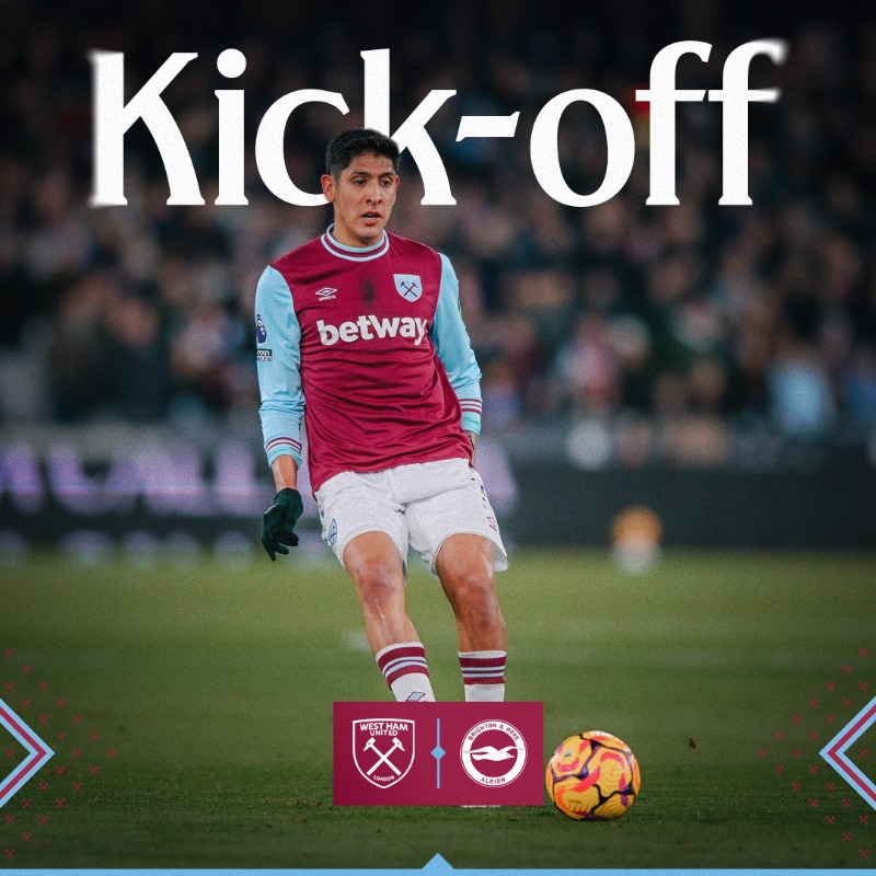 West Ham United v Brighton & Hove Albion