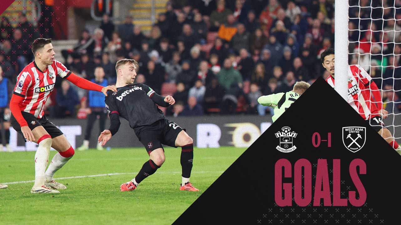 Jarrod Bowen scores at Southampton