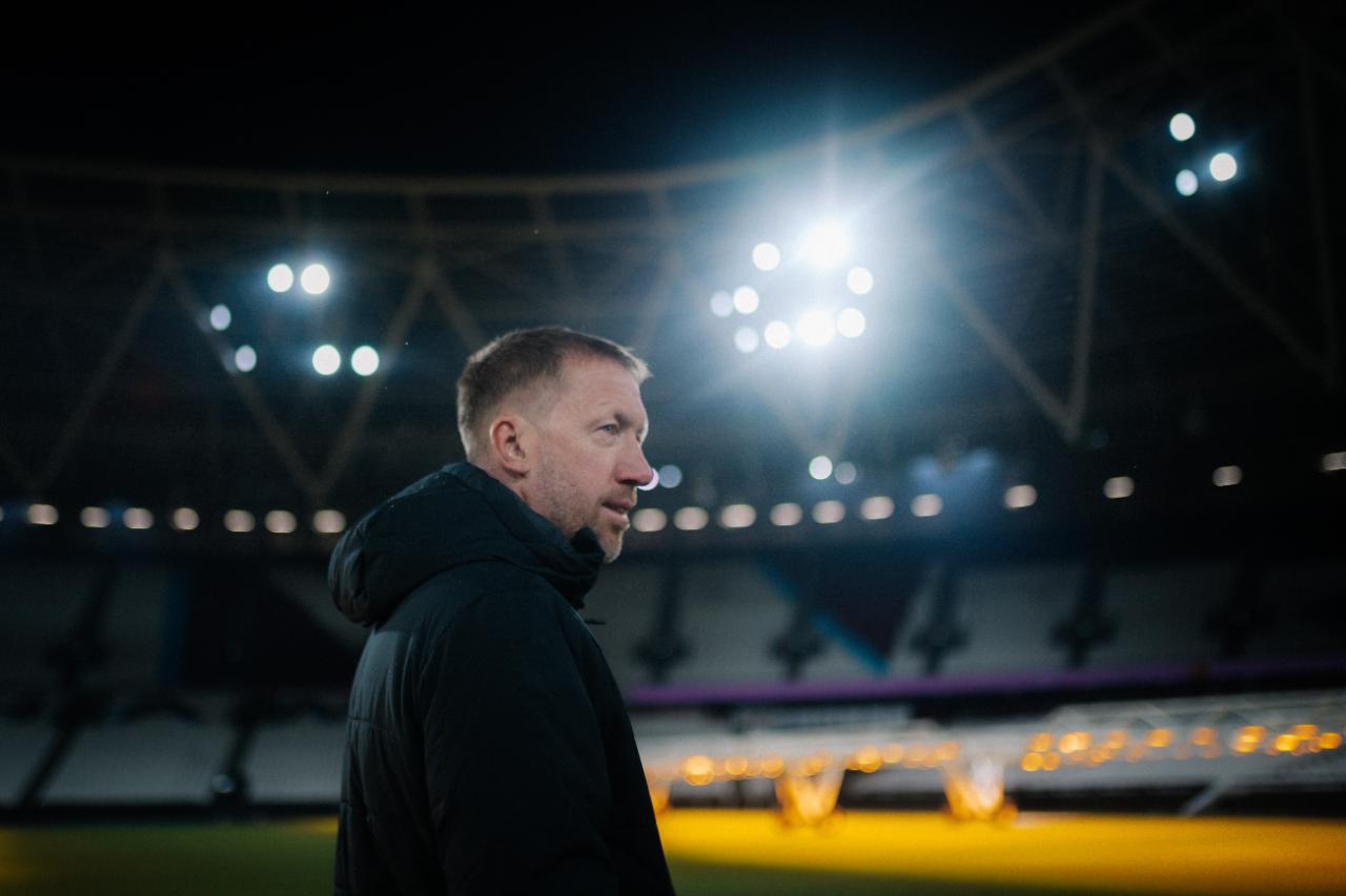 Graham Potter at London Stadium