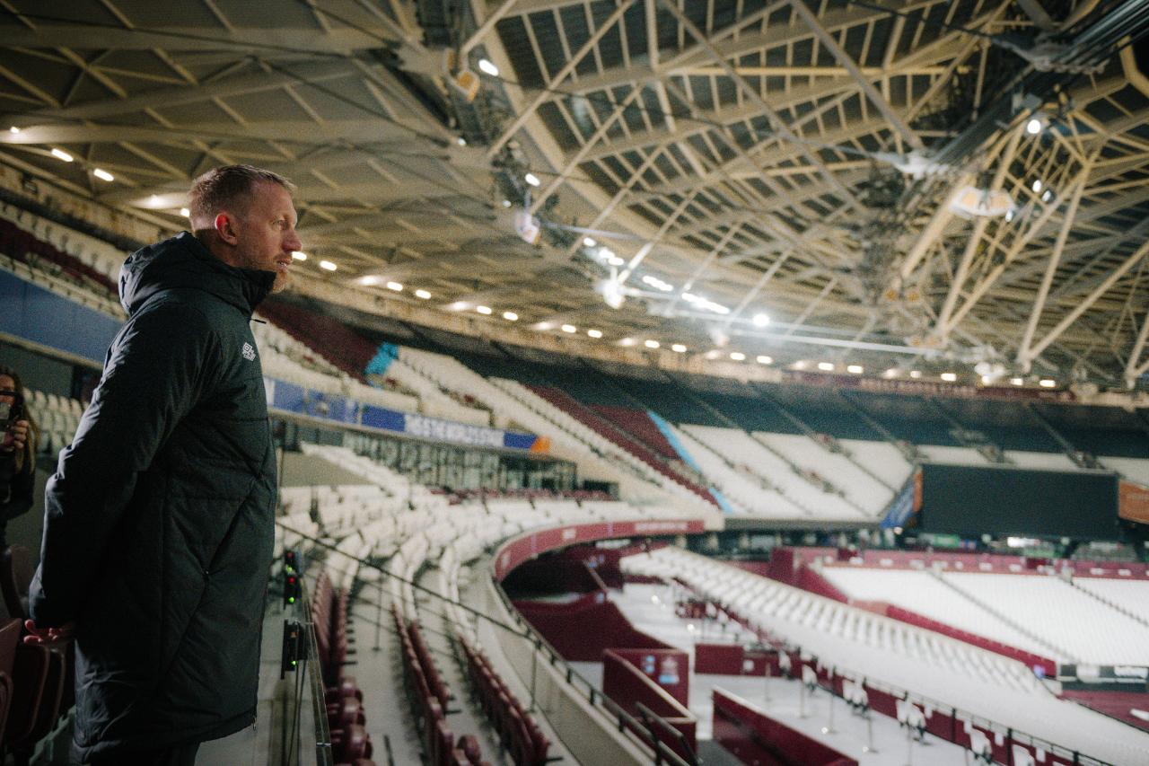 Graham Potter at London Stadium