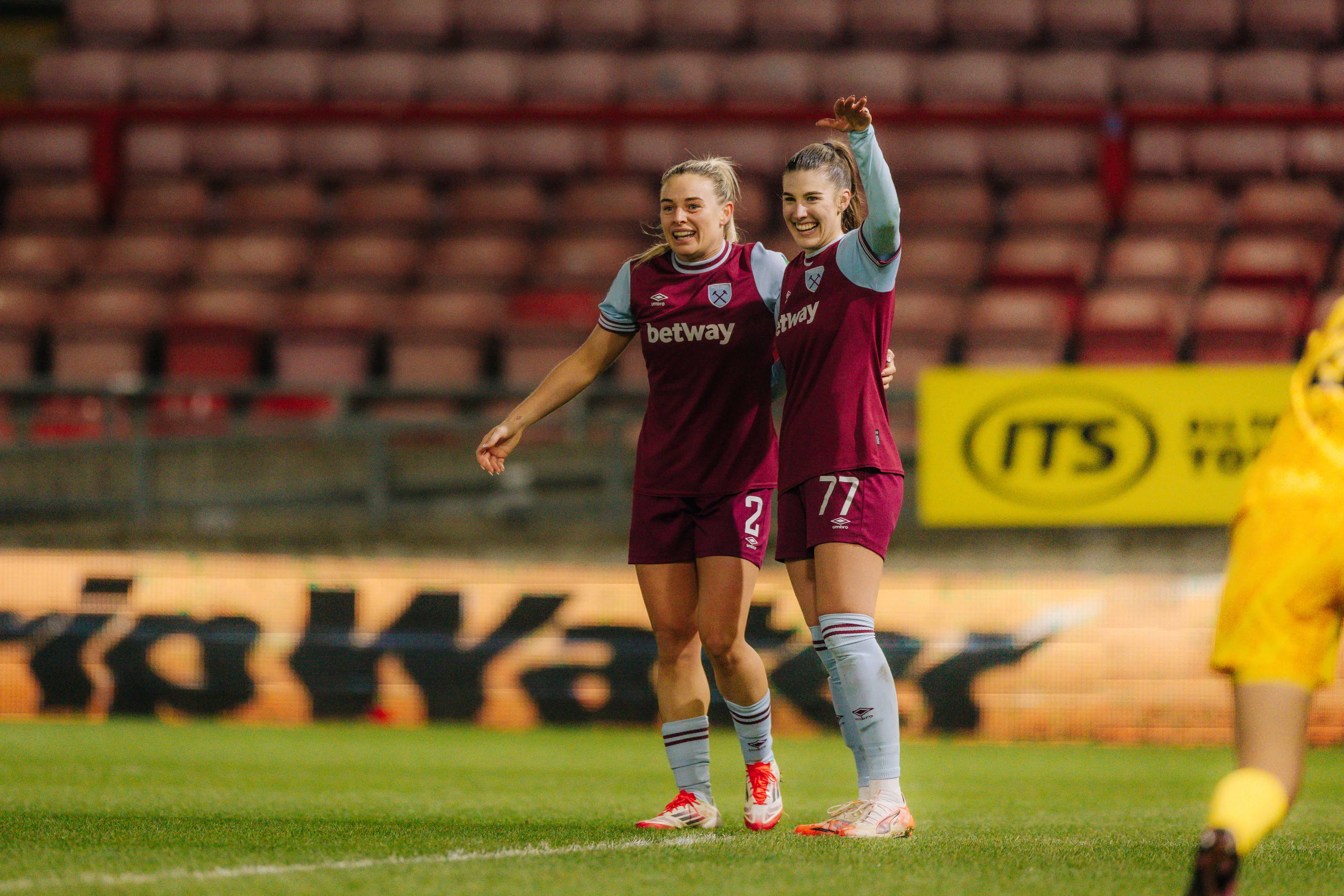 Women's team beat Spurs