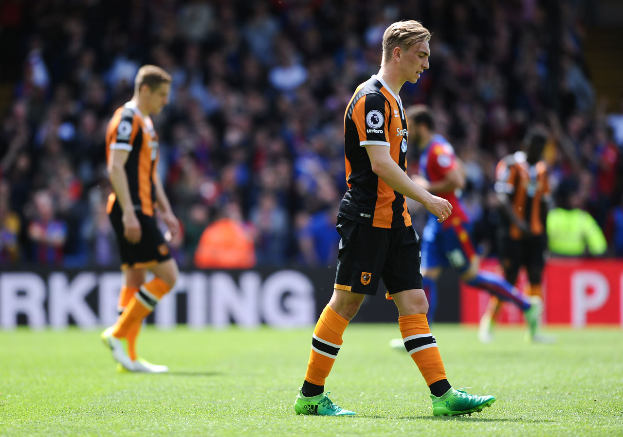 Jarrod Bowen suffered the disappointment of relegation with Hull City in May 2017